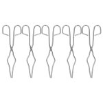 Pinces  creuset en acier inoxydable, support de pince pour le moulage du mtal, fonte de l'or, 5 pices ...