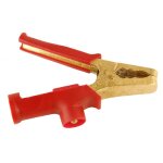 Pince de demarrage pl 600 amp avec tresse rouge