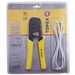 Pince pour emportes connecteurs - topex - 32d408 - 185 mm - ergonomique - acier tremp�