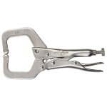 Pince étau en col de cygne embout règulier 6r 150 mm t17el4 de irwin Pince étau en col de cygne embout règulier 6r 150 mm t17el4 de irwin