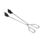 Pinces en inox. avec pelle en nylon 35cm Pinces en inox. avec pelle en nylon 35cm