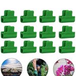 Pinces en plastique pour tuyaux de 11cm, 20 pices, film de serre, couvercle de range, filet, clips ...