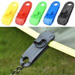 Pinces a pression en nylon 10 pices / ensemble, outils de serrage coupe - vent pour camping en plein ...