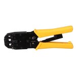 Pince a sertir professionnelle pour connecteurs modulaires rj10 - rj11 - rj12 - rj45