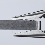 Pince universelle  becs demi - ronds knipex - longueur 145 mm