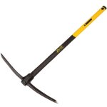Pioche 2, 5 kgs avec manche tri - matière 91cm. Pioche 2, 5 kgs avec manche tri - matière 91cm.