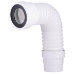 Pipe extensible d'vacuation wc f120 mm m85  107 mm noyon & thiebault