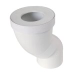 Pipe orientable plastique avec joint  levre diamtre 100