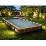 Piscine bois linea 800 x 500 x h. 140 cm