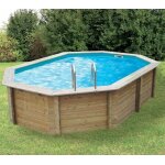 Piscine bois sunwater 4, 90 x 3, 00 x 1, 20 m - liner bleu - ubbink Piscine bois sunwater 4, 90 x 3, 00 x 1, 20 m - liner bleu - ubbink
