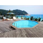 Piscine bois venecia   - 5. 80 x 1. 31m