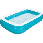 Piscine familiale gonflable � 3 anneaux jumbo 305 x 183 x 56 cm