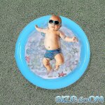 Piscine gonflable 23x23. 7 natation gonflable pour les enfants b�b� tout - petit et� exploser
