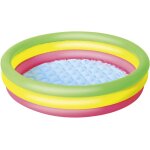 Piscine gonflable 3 anneaux 102x25 cm.