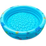 Piscine gonflable pour enfants, diamtre : 110 x 27 cm, ronde, avec pompe  air gratuite, bleue