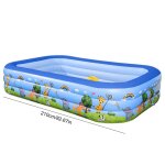 Piscine gonflable pour enfants, baignoire pour bb, grande piscine extrieure pour la maison, multi ...