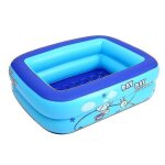 Piscine gonflable pour enfants - baignoire portable pour le jardin, pour un bain amusant et s�r, bleu ...