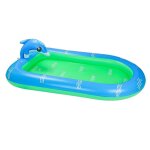 Piscine gonflable en forme de dauphin, pour enfants en bas ge, piscines de natation hors sol, fte d'eau ...