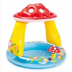 Piscine gonflable en forme de tortue pour enfant de 1  3 ans, jeu d'eau d'extrieur amusant avec parasol ...