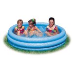 Piscine gonflable intex bleu cristal