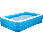 Piscine gonflable, pataugeoire, rectangulaire, grande piscine familiale, pour jardin, balcon, 150 cm ...