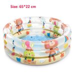 Piscine gonflable rectangulaire pour enfants, 150m, pour la famille, baignoire d't intrieure et extrieure ...