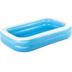 Piscine gonflable rectangulaire familiale translucide 262 x 175 x 51 cm (1 unit�)