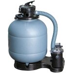 Piscine ovale composite 5, 24m x 3, 86m x h: 1, 24m - filtration � sable