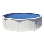 Piscine ronde acier Ø4, 80m x h: 1, 22m - filtration  sable
