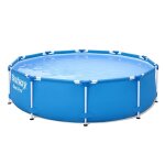 Piscine hors sol ronde steel pro 305 x 76 cm avec pompe