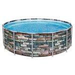 Piscine hors sol steel pro max ronde 427 x 122 cm Piscine hors sol steel pro max ronde 427 x 122 cm