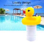 Piscine avec support flottant automatique, quipement de nettoyage, distributeur de tablettes chimiques ...