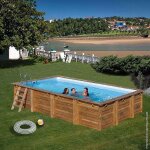 Piscine swimwood piscine rainuree languette rect. elly sw