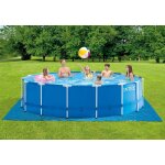 Piscine tubulaire metal frame ronde 4, 57 x 1, 22 m - intex