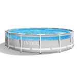 Piscine tubulaire prism frame clearview ronde 4, 27 x 1, 07 m - intex