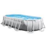 Piscine tubulaire prism frame ovale 5, 03 x 2, 74 x 1, 22 m - intex Piscine tubulaire prism frame ovale 5, 03 x 2, 74 x 1, 22 m - intex