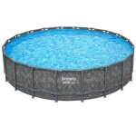 Piscine tubulaire ronde bestway apx 365 6, 10 x 1, 32 m + filtration + accessoires