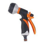 Pistolet d'arrosage polyvalent pour le jardinage et le lavage de voiture - dbit rglable, 8 modes, conception ...