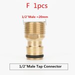 Pistolet  eau allergique rapide, robinet en laiton, connecteur ple, raccords de tuyau, outils d'arrosage ...