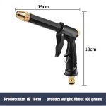 Pistolet a eau haute pression portable, pour le nettoyage de la voiture, machine a laver le jardin, buse ...