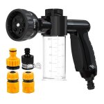 Pistolet  eau  lance  mousse automatique portable, haute pression, buse  3 niveaux, lave - auto  ...