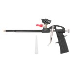 Pistolet  mousse de 12. 4 pouces, buse longue, pistolet  mousse, applicateur de distribution de mastic ...