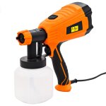Pistolet  peinture lectrique et 3 tailles de buses 500w 800ml