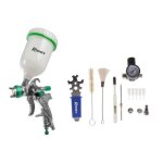Pistolet peinture hlvp pro par gravité en mallette pour compresseur Pistolet peinture hlvp pro par gravité en mallette pour compresseur