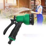 Pistolet de pulv�risation d'eau a haute pression, buse de tuyau ajustable durable 8 mod�les, t�te de ...