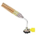 Pistolet de soudage rglable portatif de torche de flamme de double chauffage pour le barbecue extrieur ...