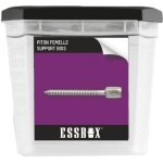 Piton femelle essbox scell - it support bois - �6 mm x 100 mm - boite de 50 - ex - 91151106