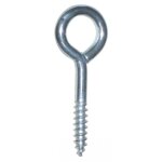 Pitons - vis � bois acier zingu� blanc - 3x25 mm - 200 pi�ces torbel