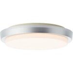Plafonnier extérieur devora couleur argent led intégré Plafonnier extérieur devora couleur argent led intégré
