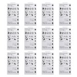 Planches collantes pour rats pour usage domestique, autocollants pour rats de bain, autocollants pour ...